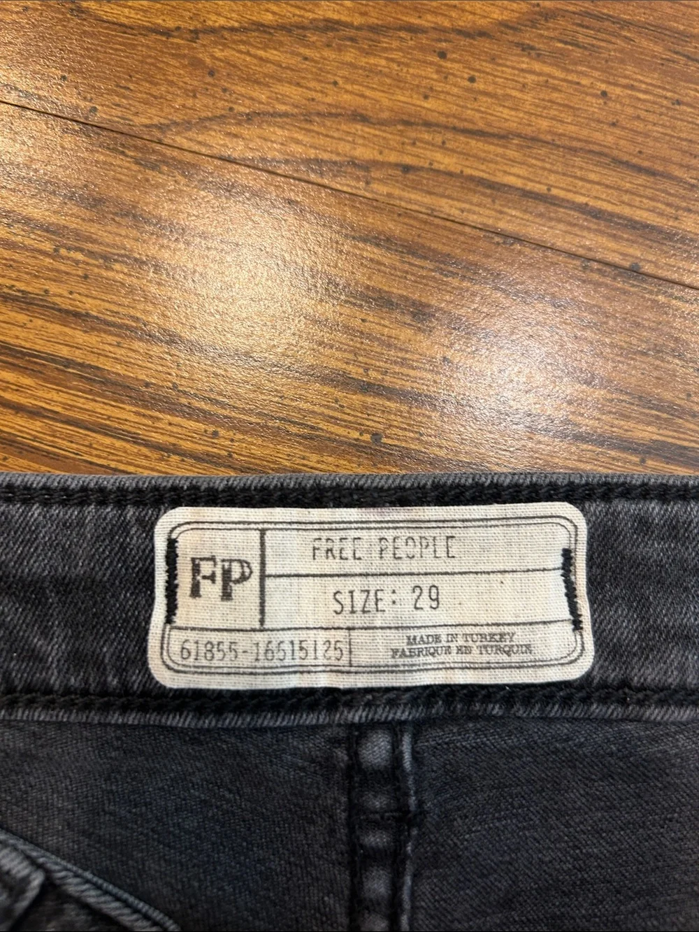 Free People Super Flare High Low Hem Jean